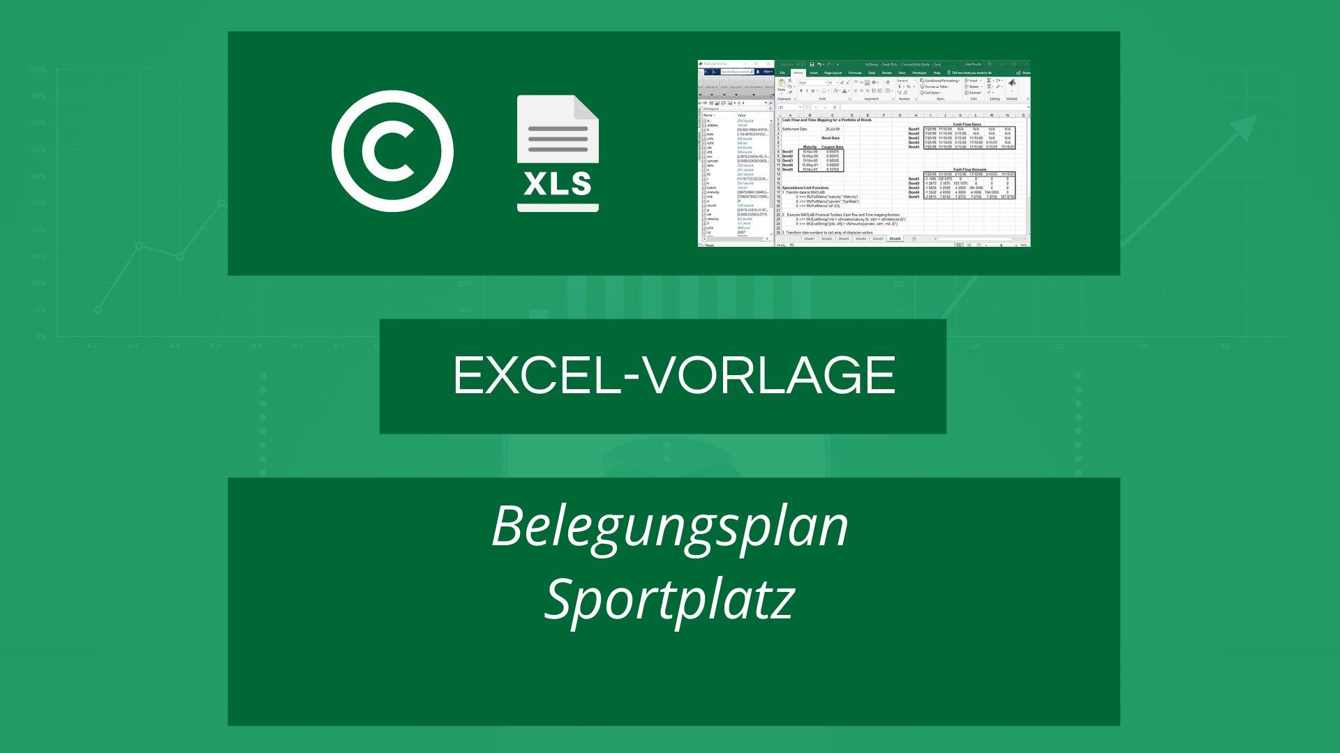 Belegungsplan Sportplatz